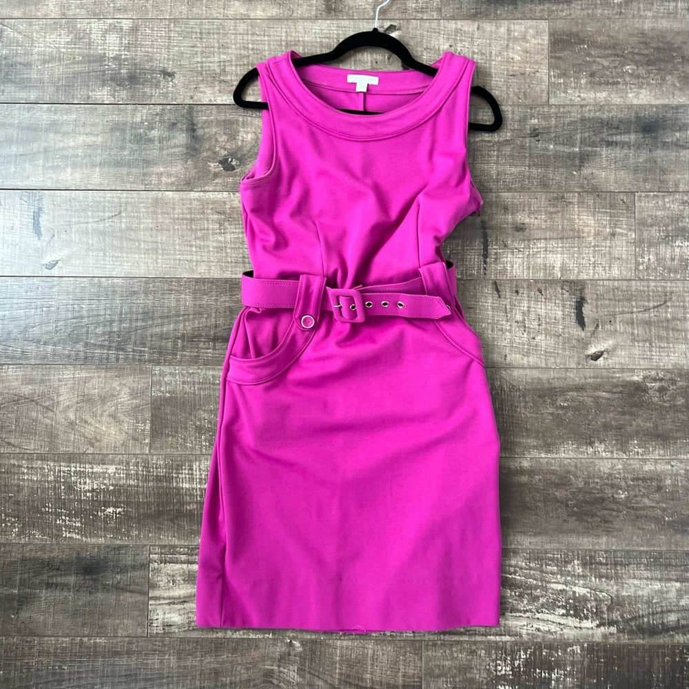 NY&Co pink dress with belt